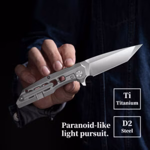 Blade Legend Ti EDC pocket Knife with D2 Blade