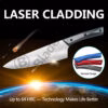 Blade Legend Klyra: New Tech Laser cladding kitchen knife